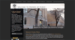 Desktop Screenshot of friendsofpeirce.org