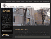 Tablet Screenshot of friendsofpeirce.org